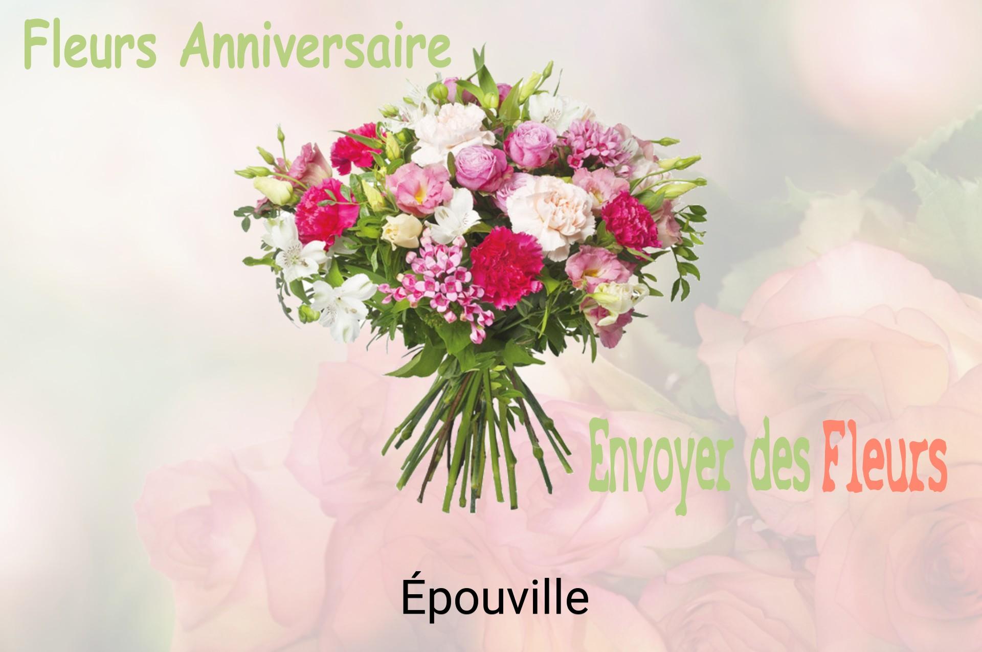 Bouquet de fleurs d’anniversaire livré à Épouville